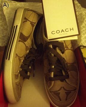 coach tennis shoes real or fake|are coach shoes stitching.